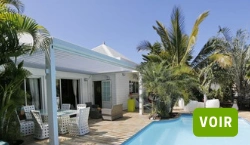 A Saint-Pierre, une belle pergola bioclimatique