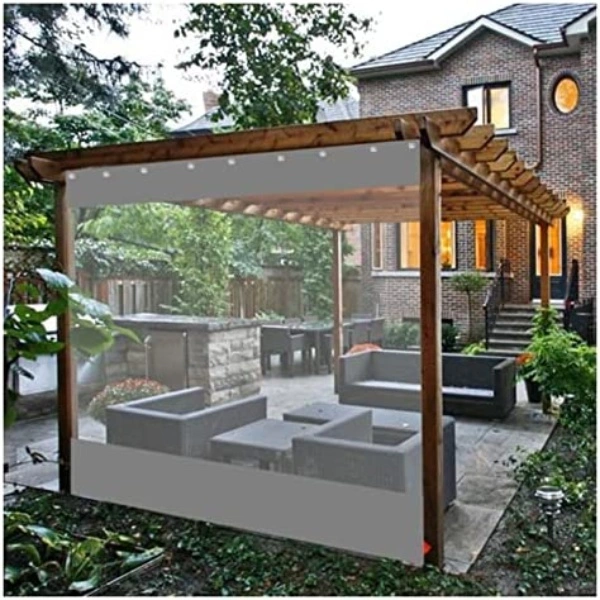 rideau polyester micro perforé