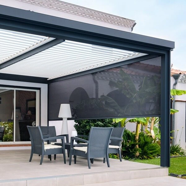 store zip pour habiller votre pergola