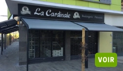 Store velum de la boulangerie La Cardinale