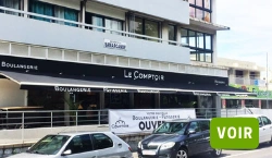 Store banne pour la boulangerie “Le Comptoir