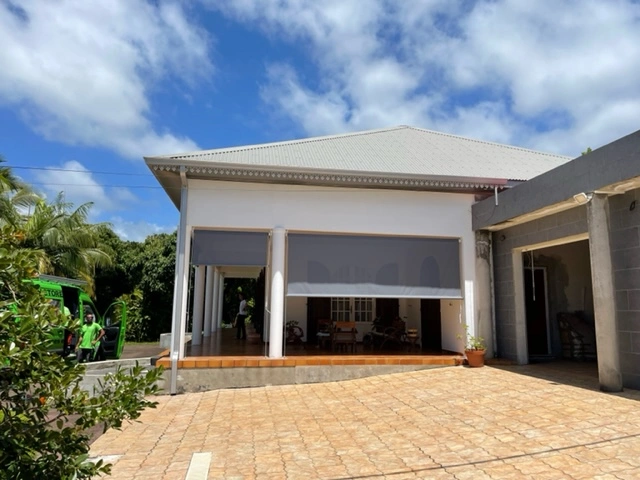 2 VERTICAL GUIDÉ BRAS PANON