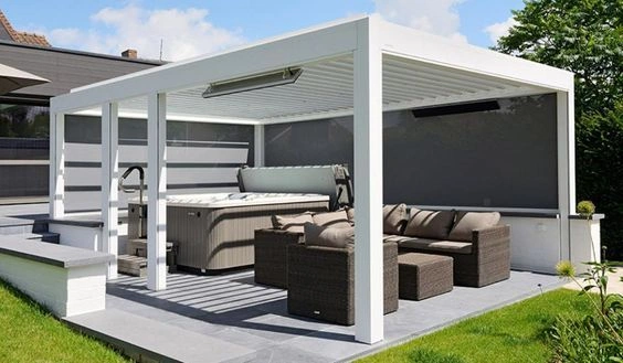 mobilier extérieur haut de gamme-pergola