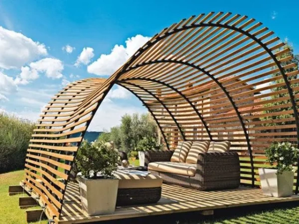 mobiliers pergola