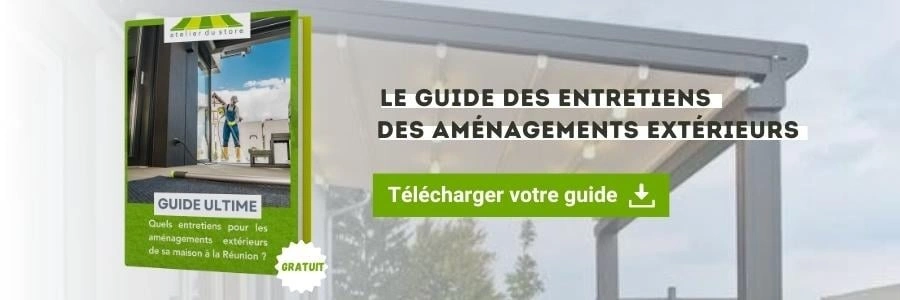atelier du store guide entretien aménagement extérieur