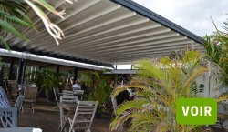 La pergola à toile rétractable motorisé